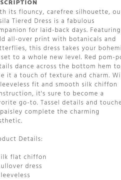 Nwt Johnny Was dress Small - Picture 3 of 8